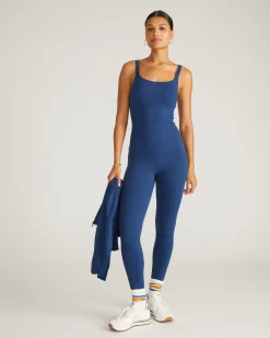 Next-to-Naked Bodysuit Pageant Blue