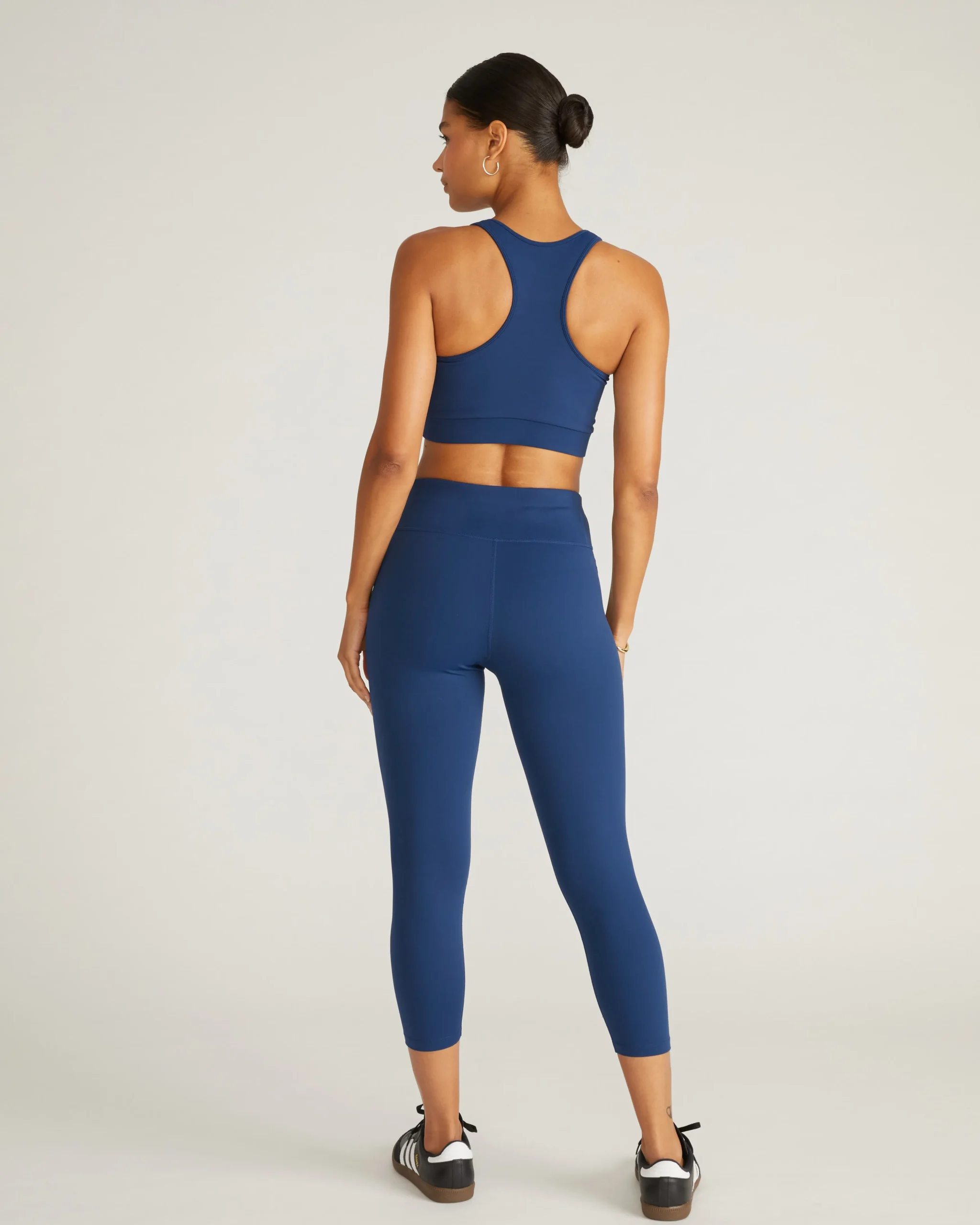 Next-to-Naked Cropped Legging Pageant Blue