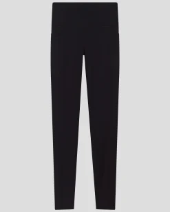 Next-to-Naked Cropped Pocket Legging Black