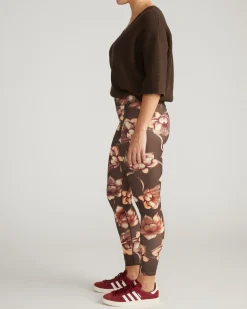 Next-to-Naked Legging Lotus Print