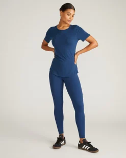 Next-to-Naked Legging Pageant Blue