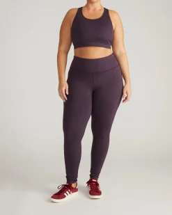 Next-to-Naked Legging Purple Jewel