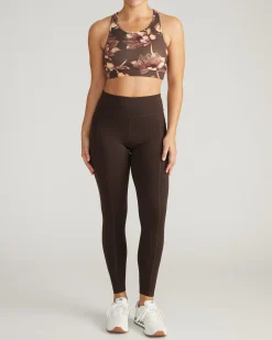Next-to-Naked Pocket Legging Deep Brown