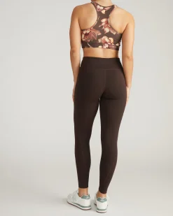 Next-to-Naked Pocket Legging Deep Brown