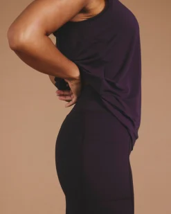 Next-to-Naked Pocket Legging Purple Jewel