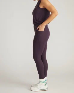 Next-to-Naked Pocket Legging Purple Jewel
