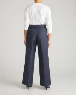 Nova Denim Look Pants Dark Indigo