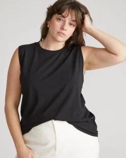 Patti Muscle Tank Black