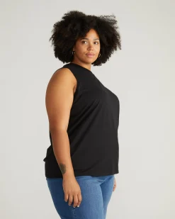 Patti Muscle Tank Black