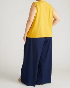 Patti Muscle Tank Goldenrod