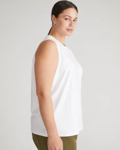 Patti Muscle Tank White