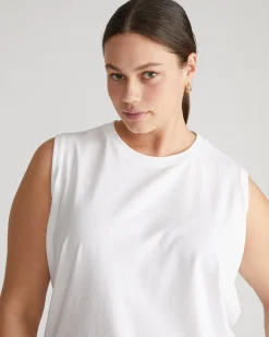 Patti Muscle Tank White