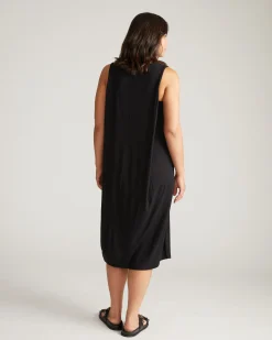 Pearl Divine Jersey Dress Black