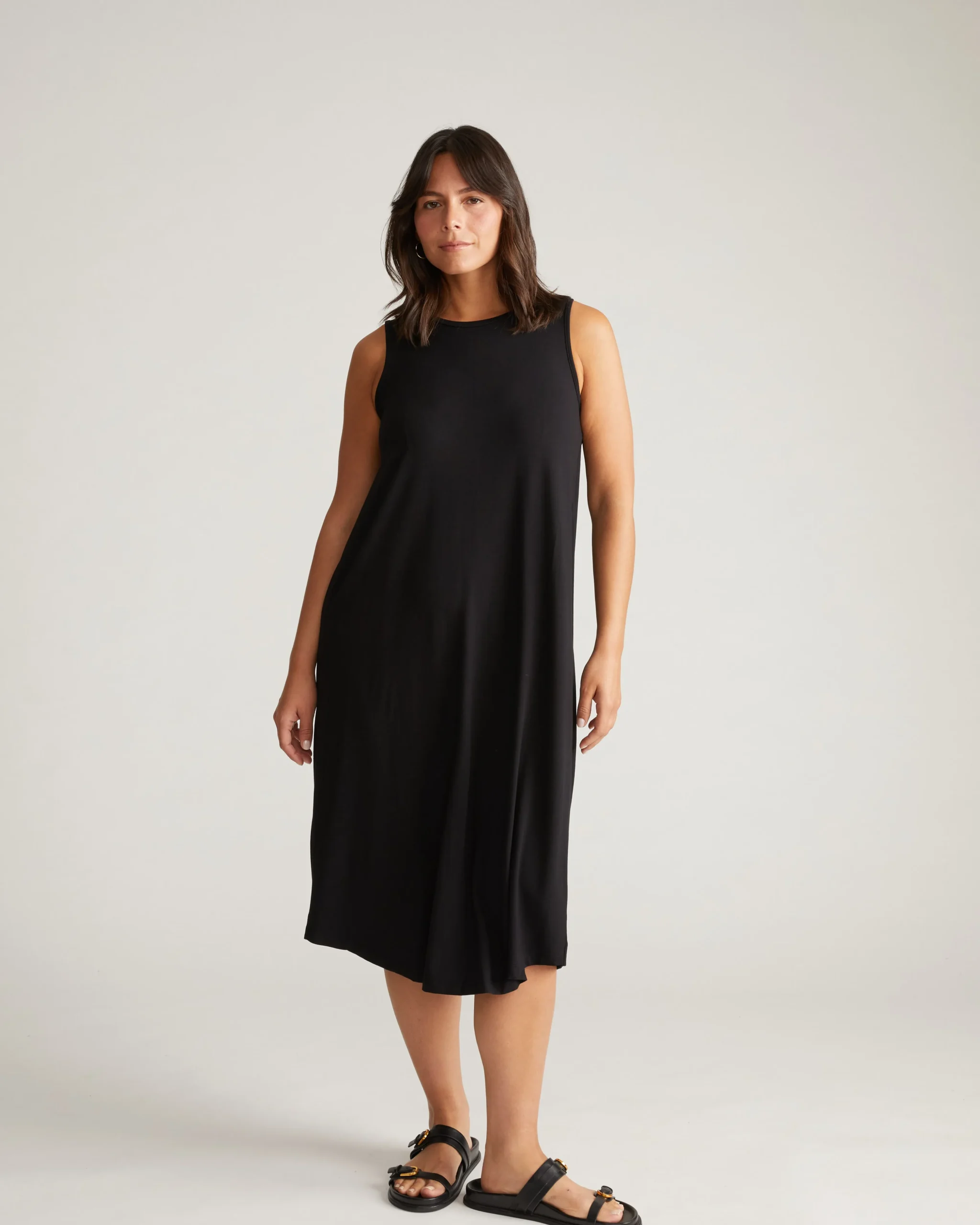 Pearl Divine Jersey Dress Black