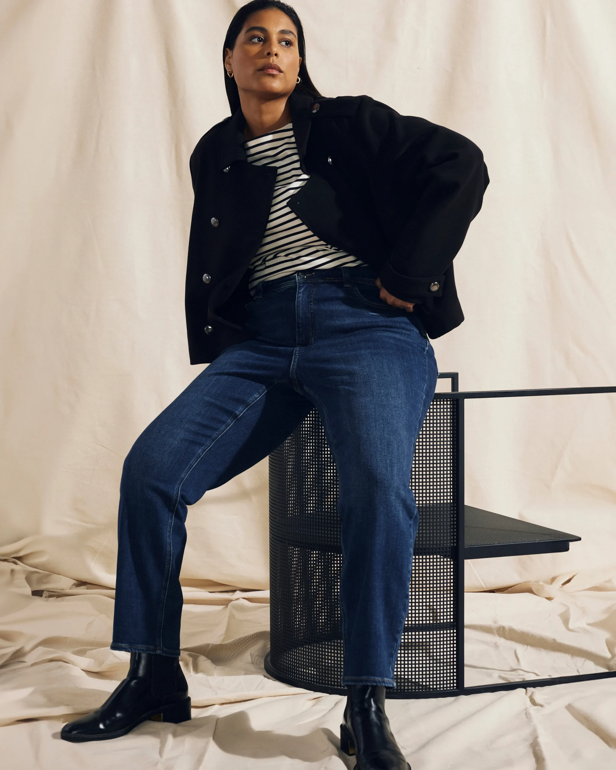 Perfect Jeans Naval Blue Wash