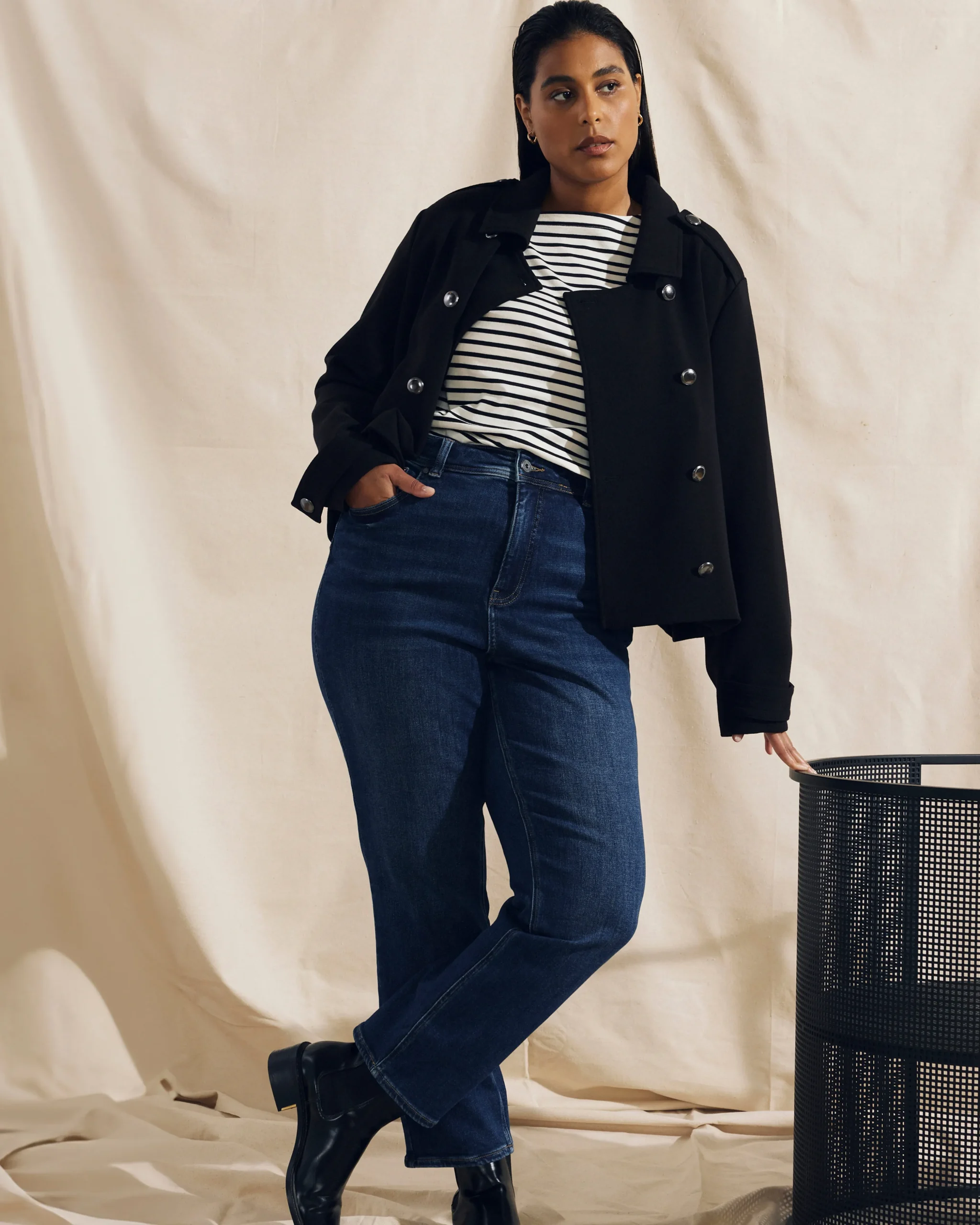 Perfect Jeans Naval Blue Wash