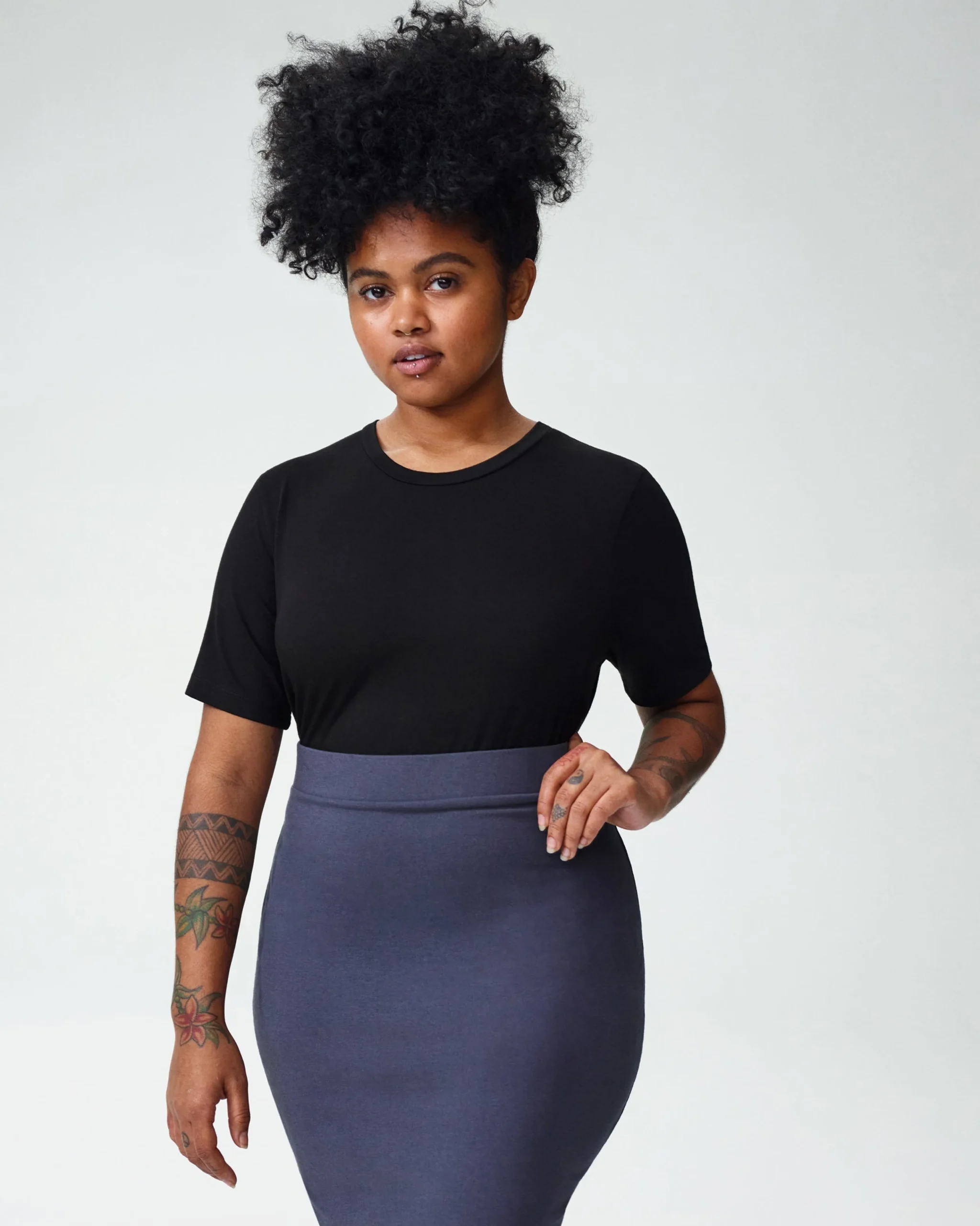 Petite Tee Rex Black
