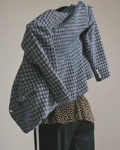 4 Pocket Ponte Blazer French Tweed