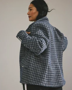 4 Pocket Ponte Blazer French Tweed