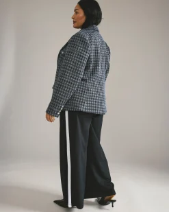 4 Pocket Ponte Blazer French Tweed