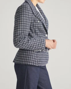 4 Pocket Ponte Blazer French Tweed