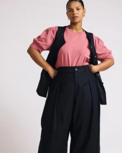 Pouf Sleeve Tee Virginia Rose