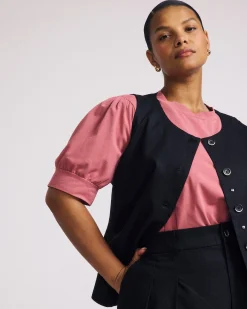 Pouf Sleeve Tee Virginia Rose