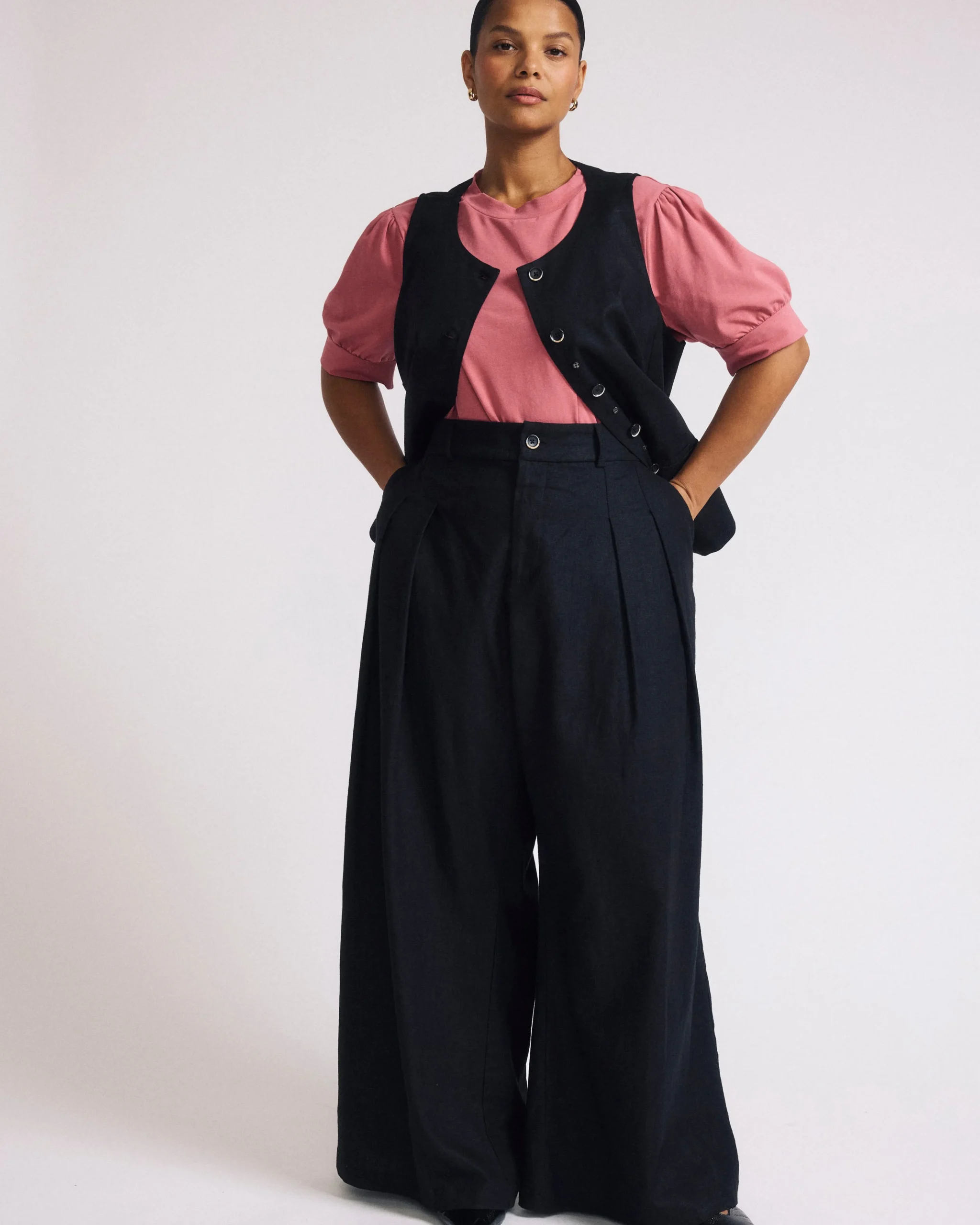 Pouf Sleeve Tee Virginia Rose