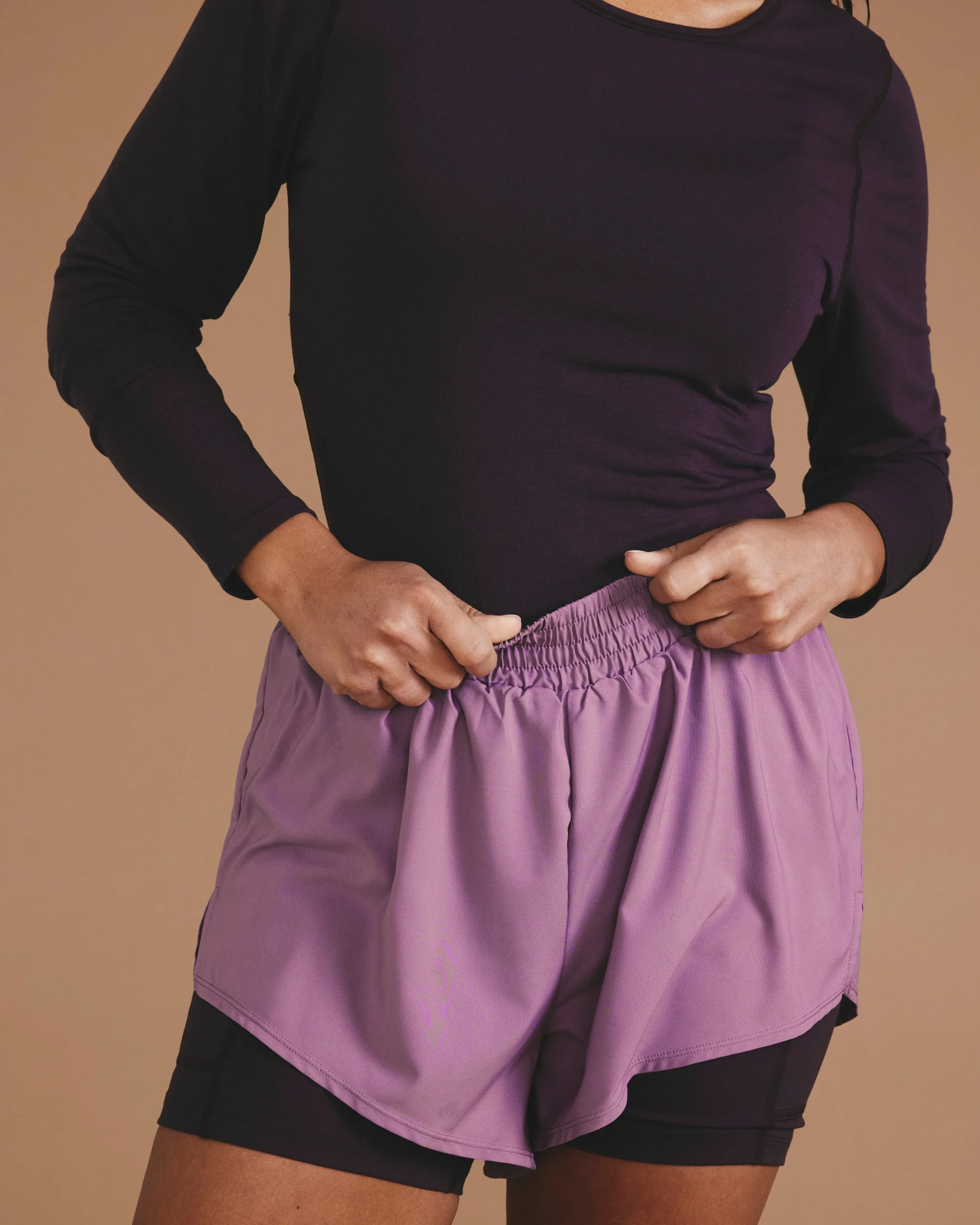 Rebel Active Shorts Purple/Purple Jewel