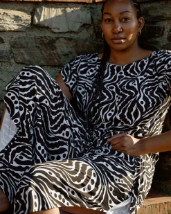 Rey Divine Jersey Pull-On Pants Black Bosco Print
