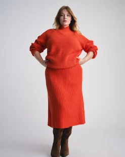 Risa Sweater Skirt Poppy