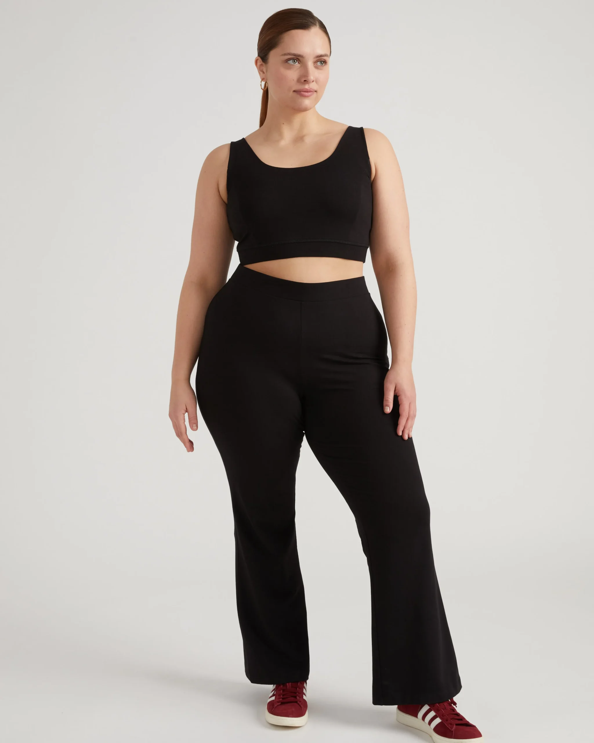 Roya Bootcut Legging Black