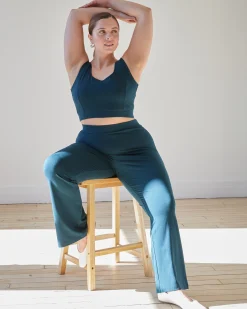 Roya Bootcut Legging Deep Sea
