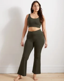 Roya Bootcut Legging Nori