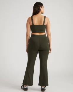 Roya Bootcut Legging Nori