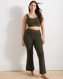 Roya Bootcut Legging Nori