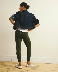 Roya Cropped Leggings 23 Inch Nori