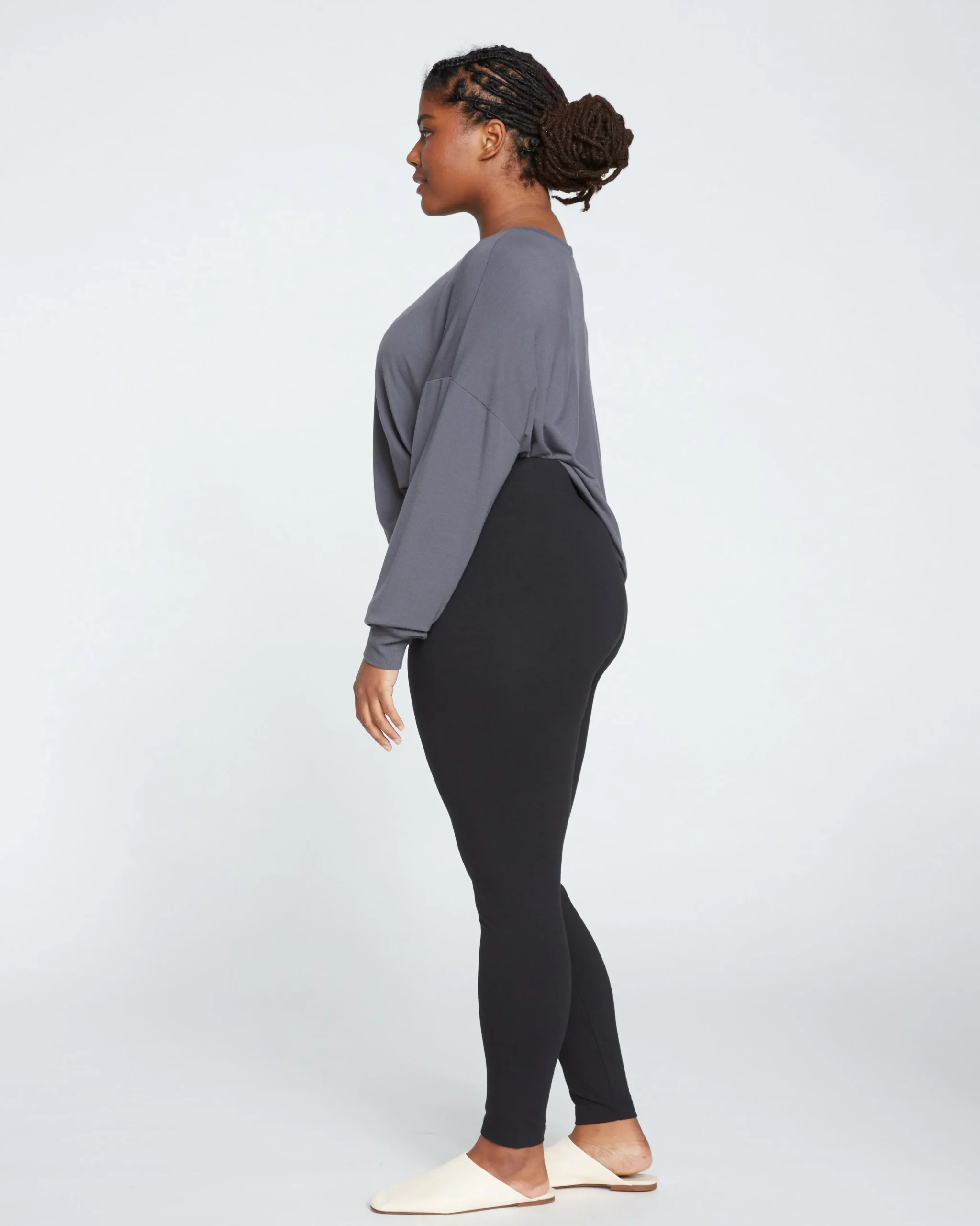 Roya Leggings 27 Inch Black