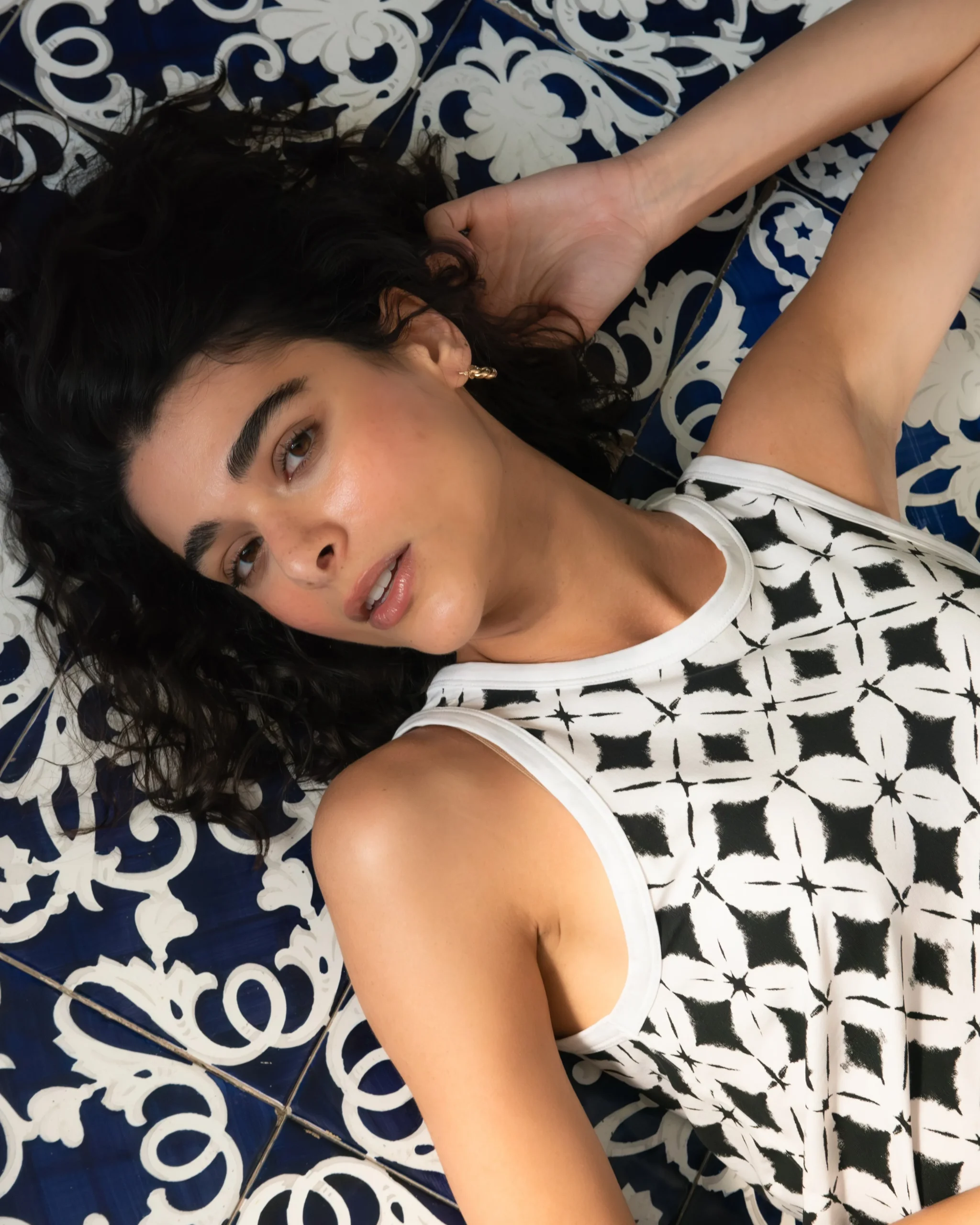Sardinia Tank Dress Eclipse Print