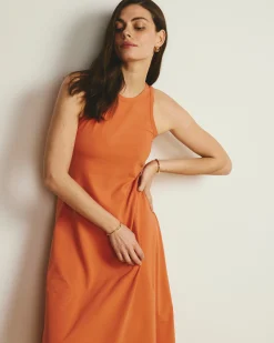Sardinia Tank Dress Italian Orange