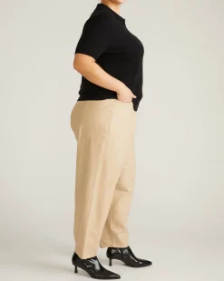 Savvy Fine Knit Short Sleeve Polo Sweater Black