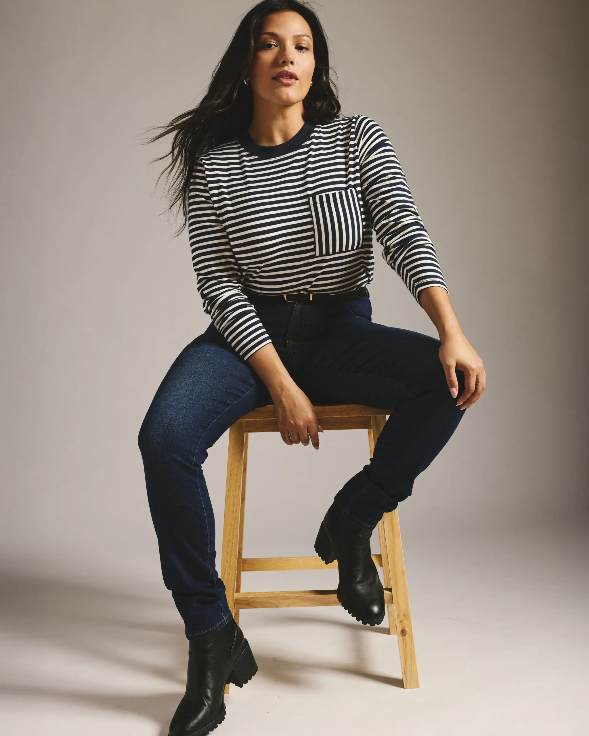 Seine High Rise Skinny Jeans 32 Inch Heritage Indigo