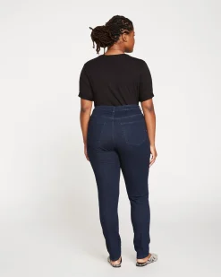 Seine High Rise Skinny Jeans 32 Inch Dark Indigo