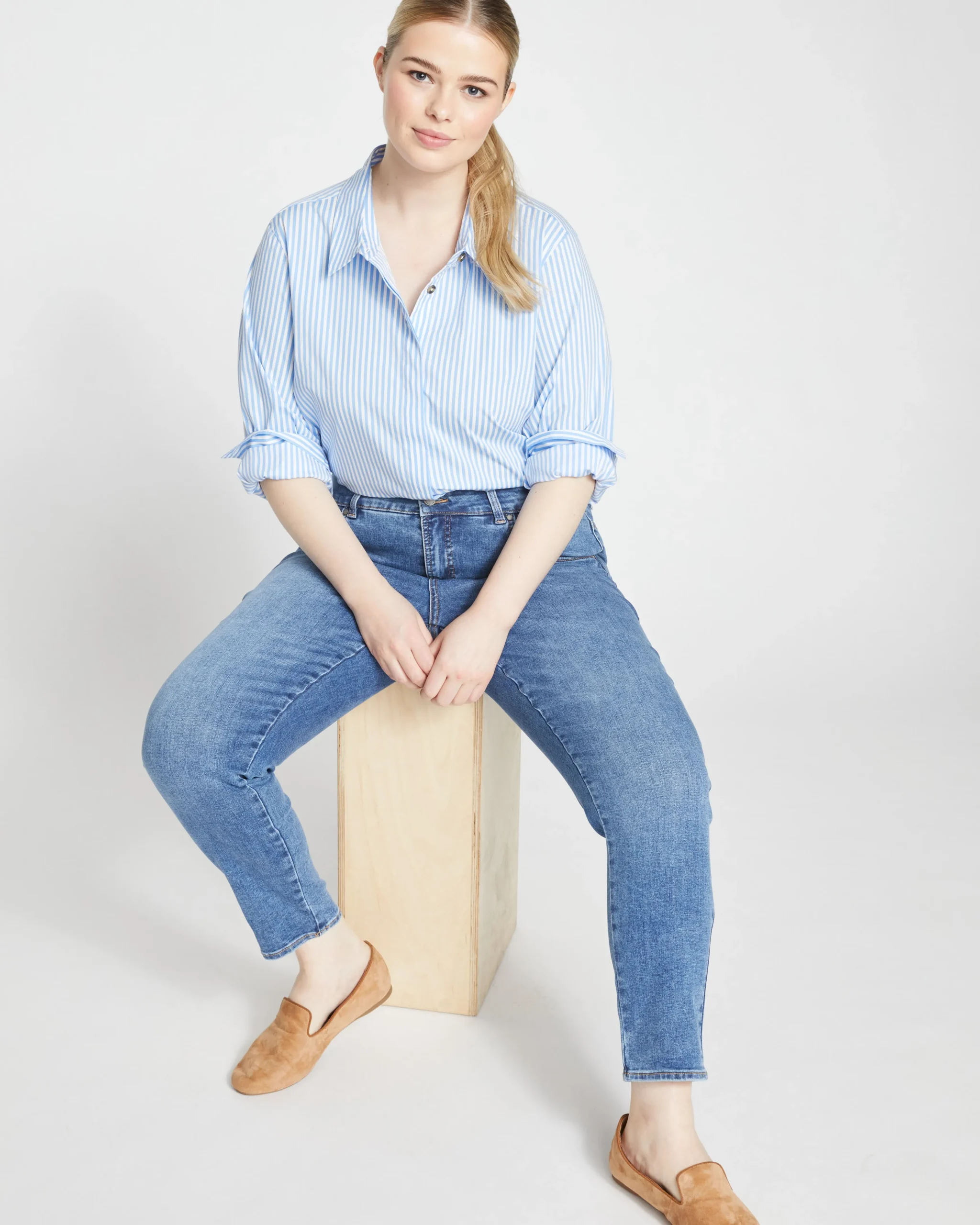 Seine High Rise Skinny Jeans 27 Inch Vintage Indigo