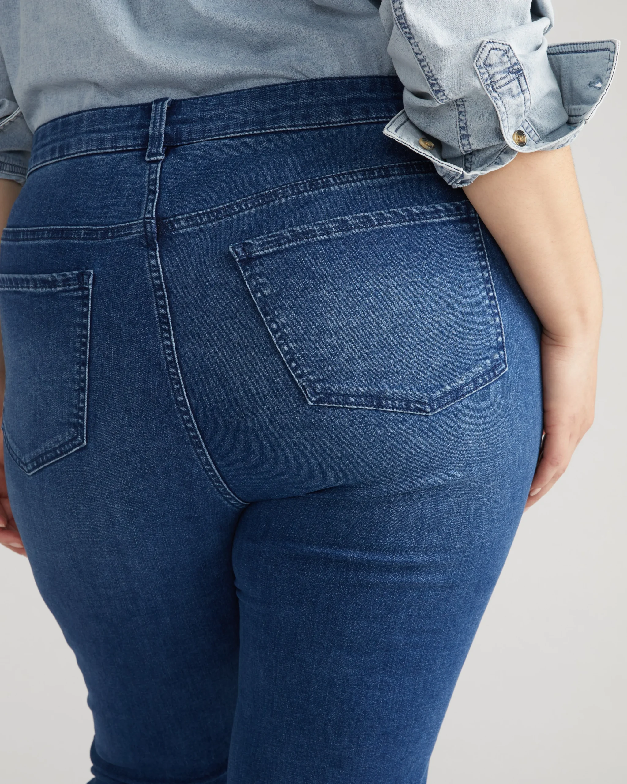 Seine High Rise Skinny Jeans 30 Inch True Blue