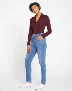 Seine High Rise Skinny Jeans 32 Inch Vintage Indigo