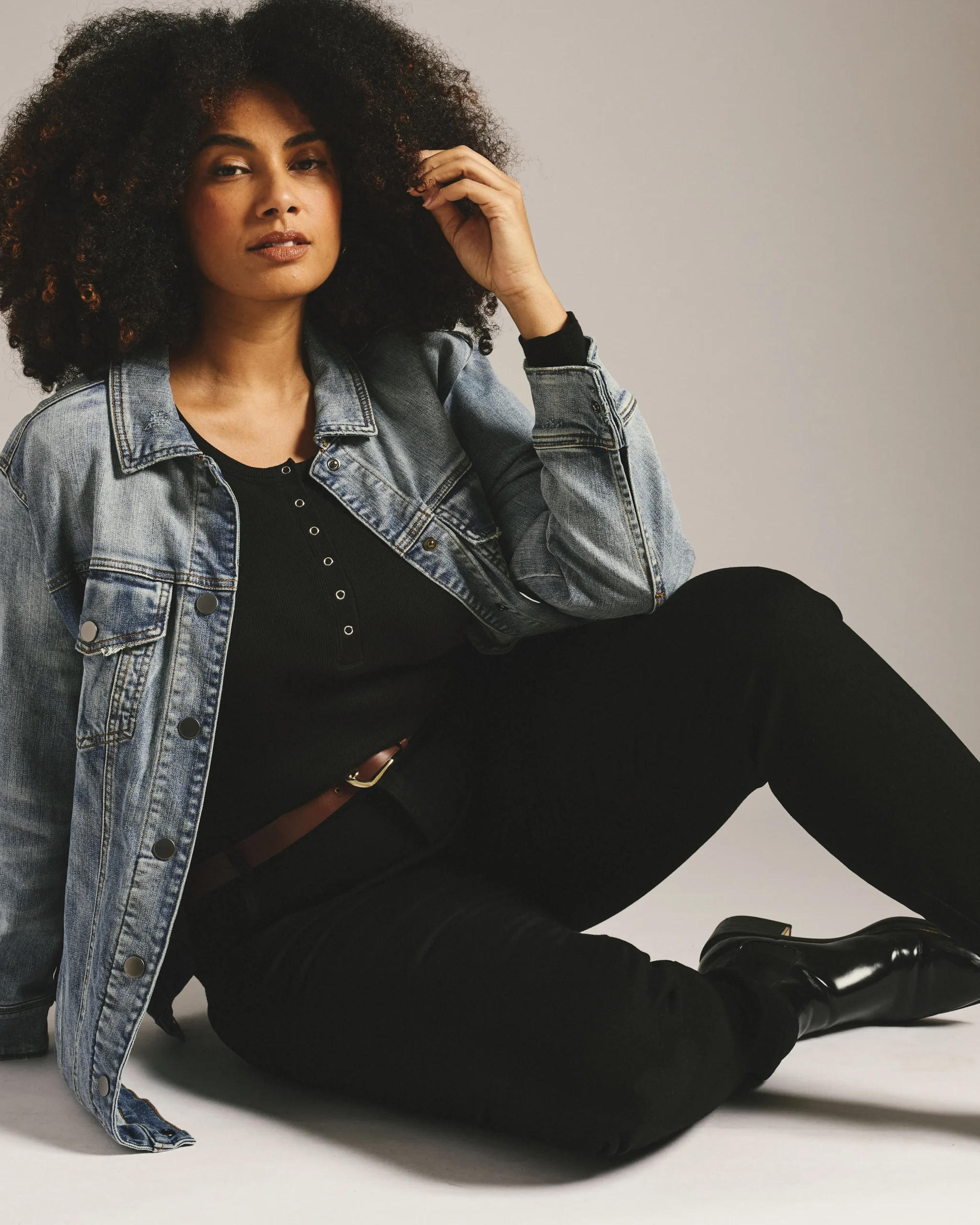 Seine High Rise Skinny Jeans 30 Inch Jet Black