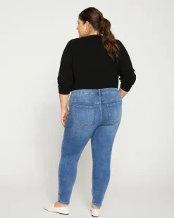 Seine Mid Rise Skinny Jeans 27 Inch Vintage Indigo