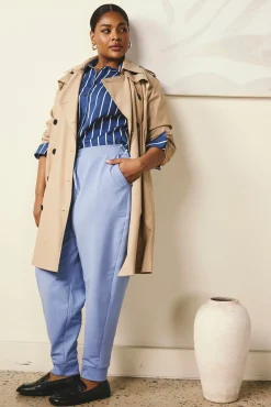 Selma French Terry Jogger Graceful Blue