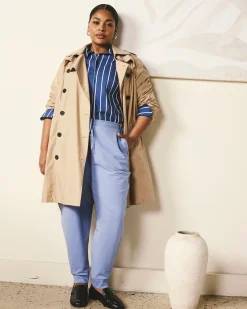 Selma French Terry Jogger Graceful Blue